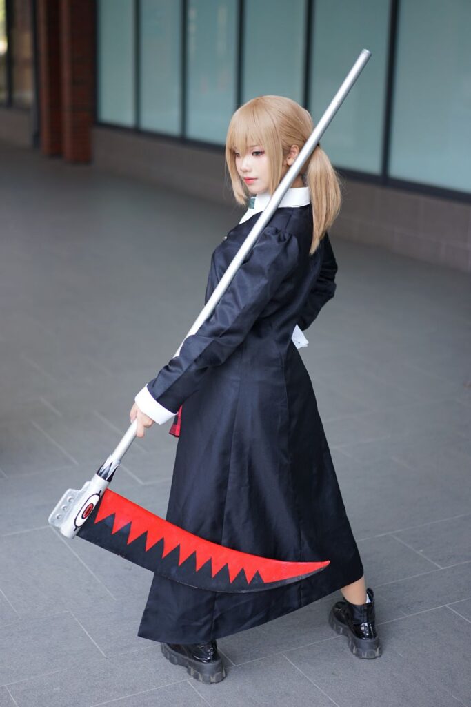 คอสเพลย์ Maka Albarn จาก Soul Eater ฝีมือสาวไทยที่มาพร้อมเคียวอันยักษ์ 6 Maka Albarn Soul Eater Cosplay by Chomphu