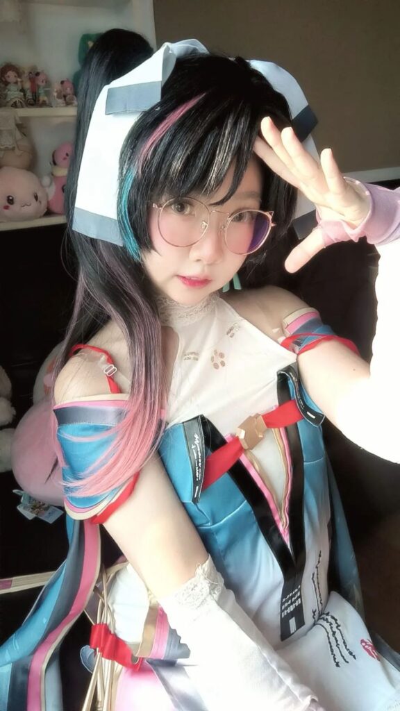 คุณกาญแปลงโฉมเป็น Zhezhi จาก Wuthering Waves ได้น่ารักเกินต้าน 6 Zhezhi Wuthering Waves Cosplay by Kotoro