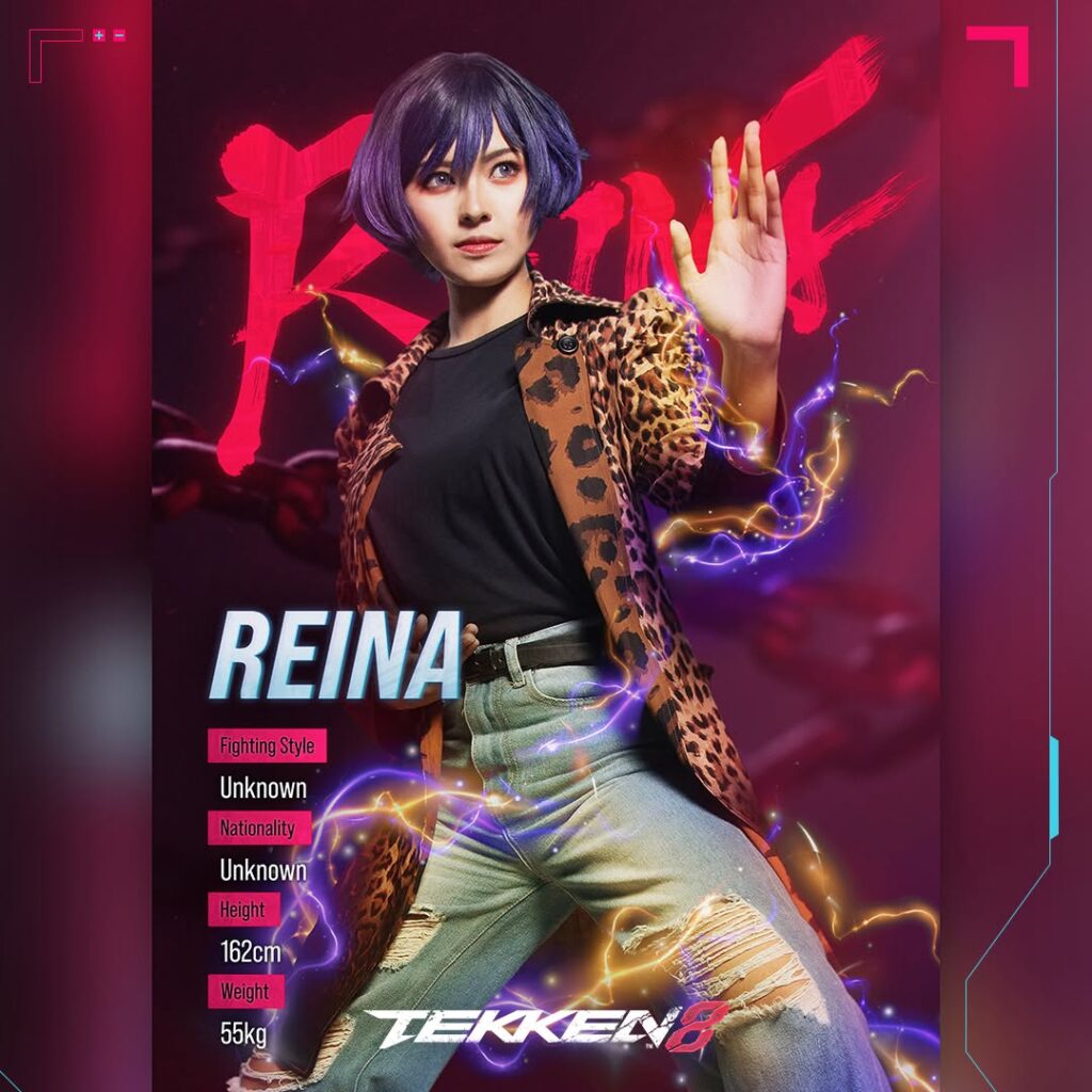 Mercyuyu จับมือ Bandai Namco โชว์การแต่งคอสเพลย์เป็น Reina จาก TEKKEN 8 7 Reina TEKKEN 8 Cosplay by Mercyuyu