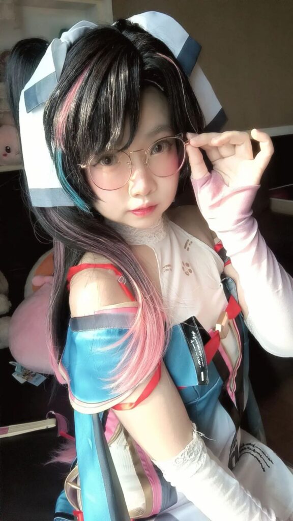 คุณกาญแปลงโฉมเป็น Zhezhi จาก Wuthering Waves ได้น่ารักเกินต้าน 7 Zhezhi Wuthering Waves Cosplay by Kotoro