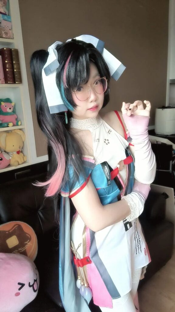 คุณกาญแปลงโฉมเป็น Zhezhi จาก Wuthering Waves ได้น่ารักเกินต้าน 8 Zhezhi Wuthering Waves Cosplay by Kotoro