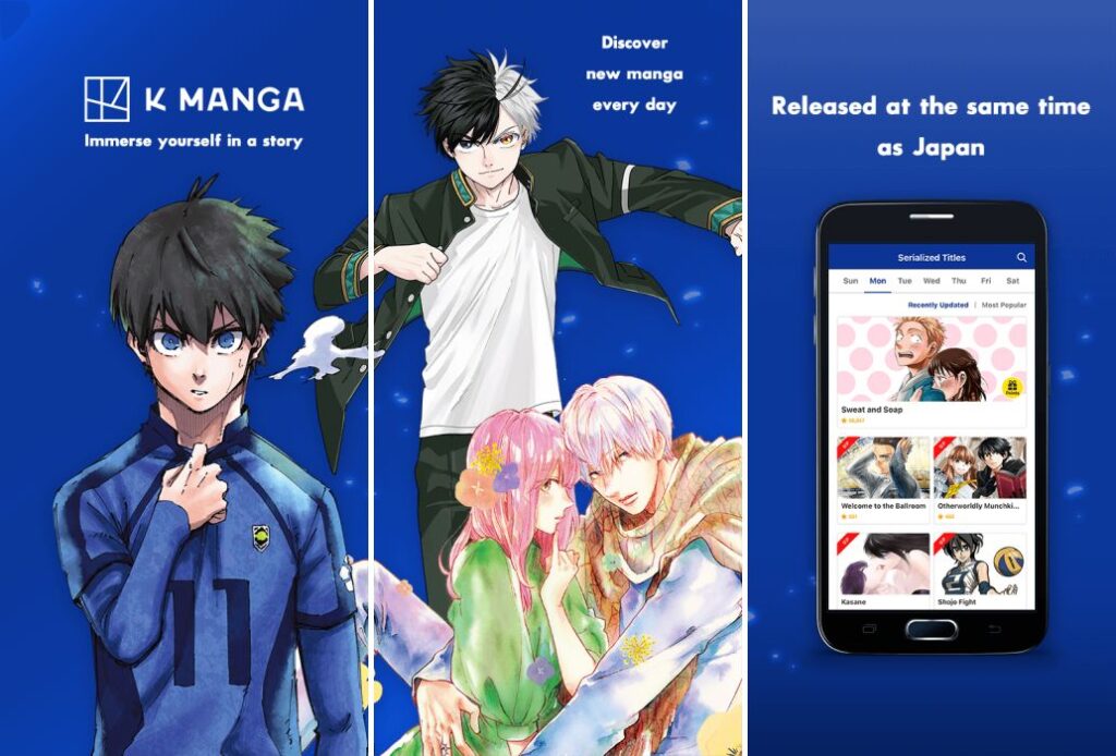 K MANGA แอปอ่านมังงะของ Kodansha เปิดให้โหลดบนสโตร์ไทยแล้ว 5 K MANGA Announced