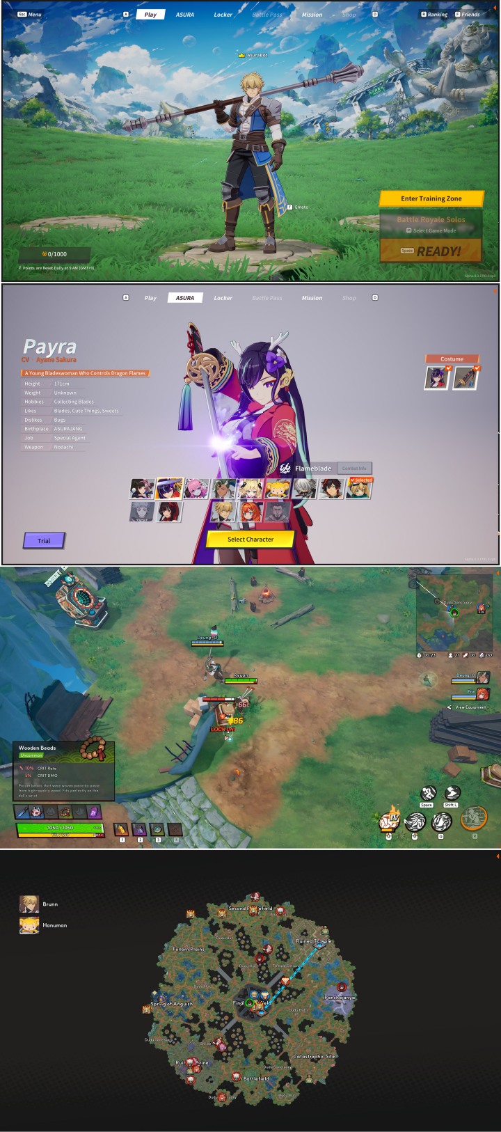 ASURAJANG เกม Battle Royale กราฟิกสไตล์อนิเมะ เน้นต่อสู้ระยะประชิดต่อคอมโบสุดมันส์ 2 ASURAJANG