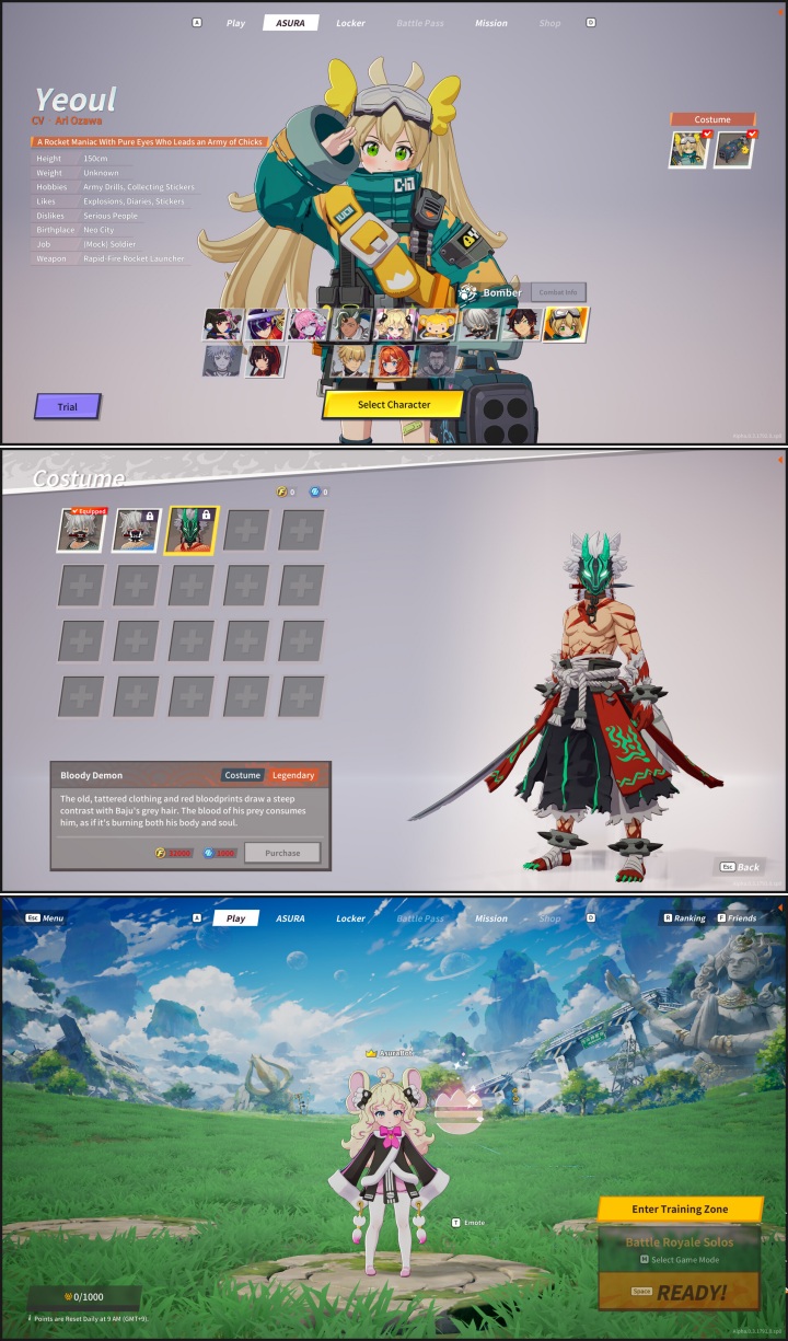 ASURAJANG เกม Battle Royale กราฟิกสไตล์อนิเมะ เน้นต่อสู้ระยะประชิดต่อคอมโบสุดมันส์ 3 ASURAJANG