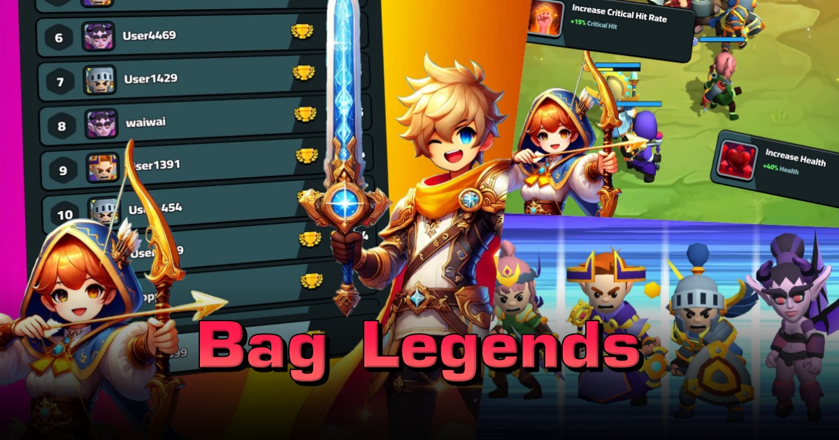 เกมมือถือน่าเล่นประจำสัปดาห์นี้ (21 กุมภาพันธ์ 2568) 27 Bag Legends