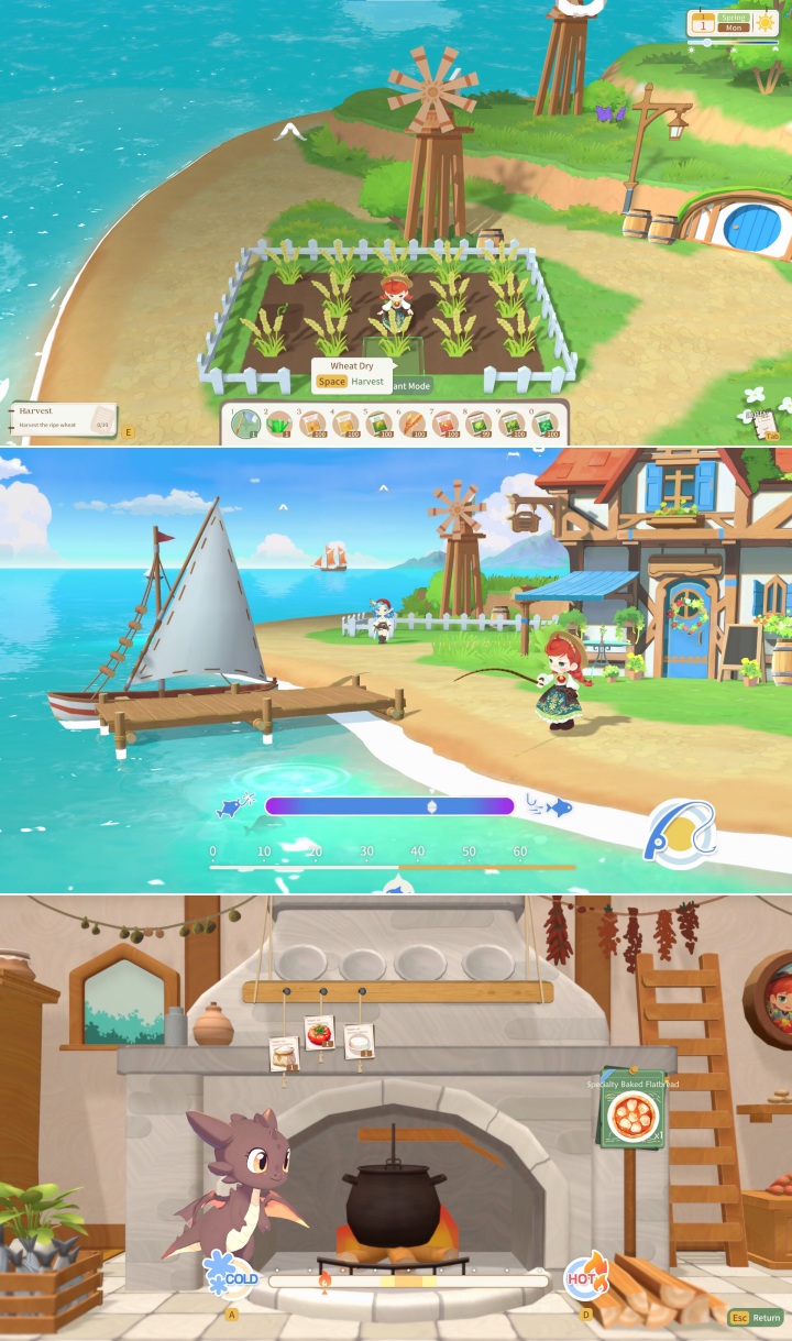 Dragon Song Tavern เกม RPG ปลูกผัก ตกปลา ทำอาหาร บริหารโรงเตี๊ยม และออกผจญภัยหาวัตถุดิบ 2 Dragon Song Tavern