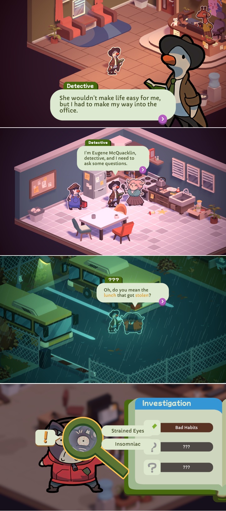 Duck Detective: Secret Salami เปิดให้ลงทะเบียนล่วงหน้าเวอร์ชั่นมือถือสโตร์ไทยแล้ว 5 Duck Detective