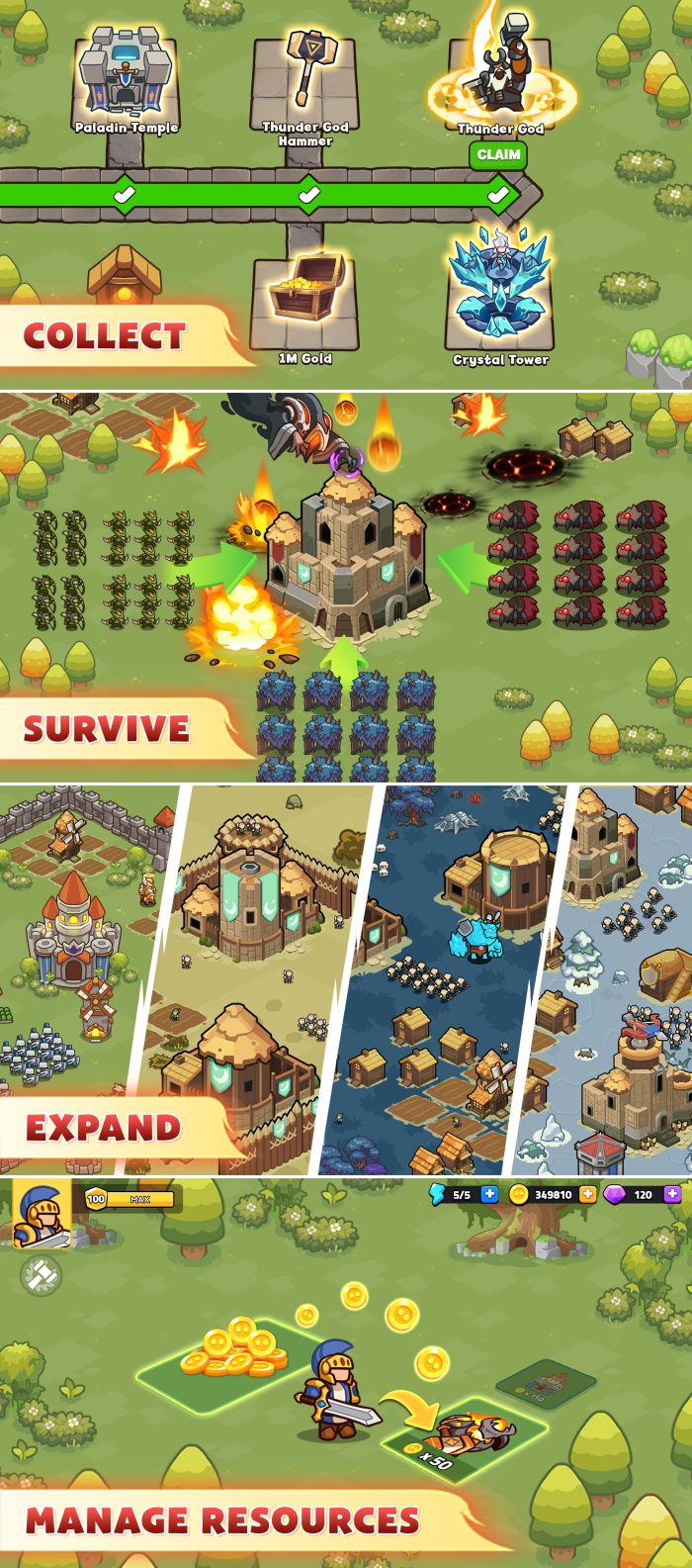 Nighty Knight: Frontier War TD เปิดให้บริการครบทั้ง iOS/Android บนสโตร์ไทยแล้ว 5 Nighty Knight: Frontier War TD เปิดให้บริการครบทั้ง iOS/Android บนสโตร์ไทยแล้ว