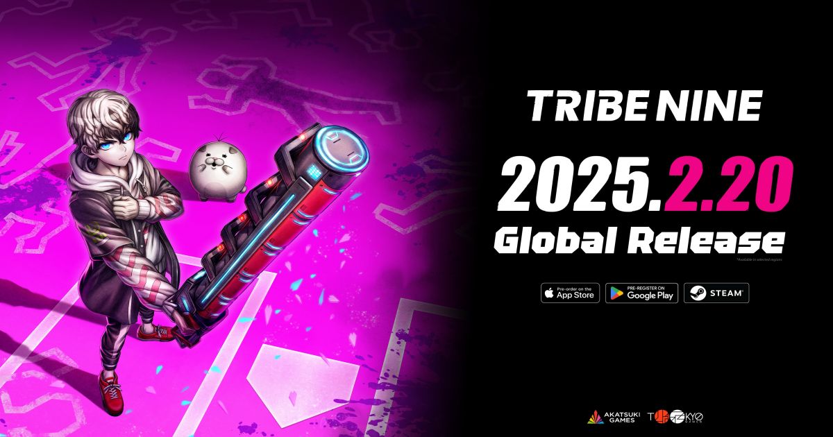 เผยวัน! TRIBE NINE เกมแอ็กชั่น RPG สุดเดือด เตรียมเปิดให้เล่น 20 ก.พ. นี้ 1 TRIBE NINE release date Feature