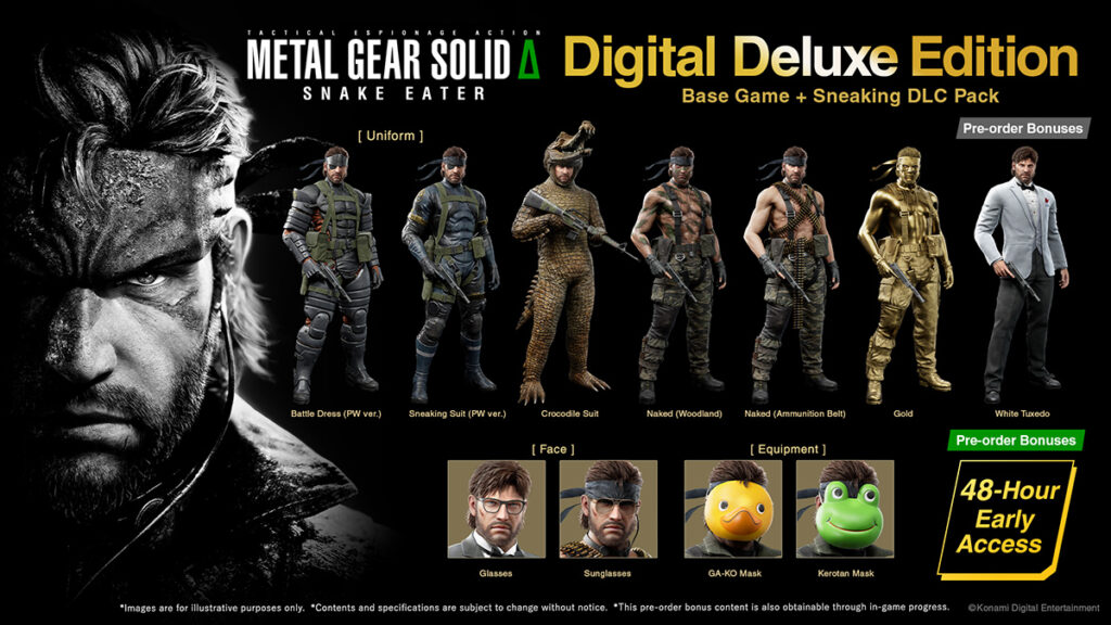 METAL GEAR SOLID Δ: SNAKE EATER วางจำหน่าย 28 สิงหาคมนี้