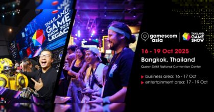 gamescom asia ประกาศผนึกกำลังกับ Thailand Game Show จัดงานเกมที่ใหญ่ที่สุดในภูมิภาค