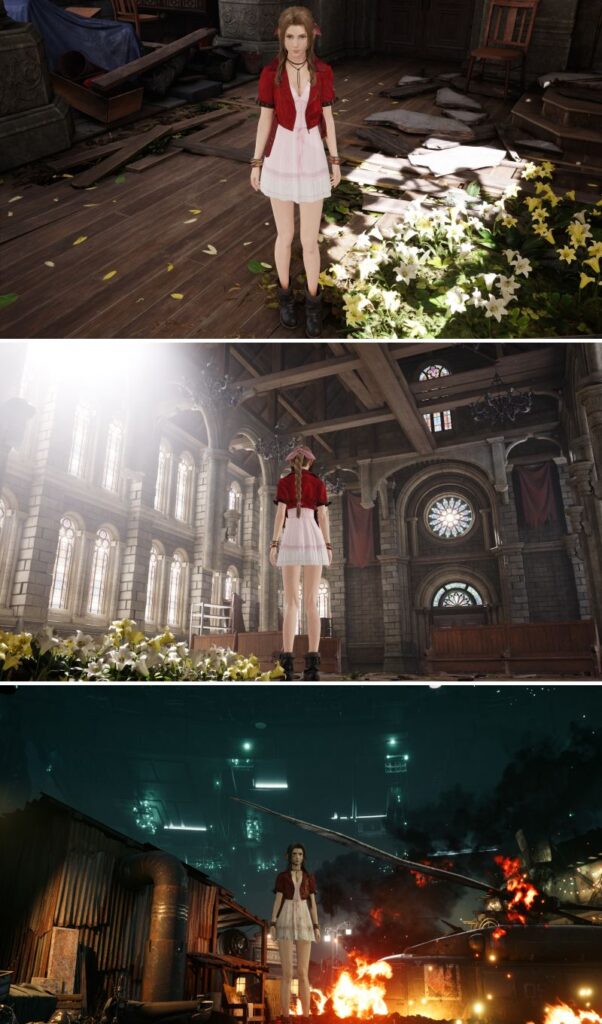 Aerith โชว์ขาอ่อนในม็อดใหม่ที่จะทำให้กระโปรงของเธอสั้นขึ้น 2 Aerith โชว์ขาอ่อนในม็อดใหม่ที่จะทำให้กระโปรงของเธอสั้นขึ้น