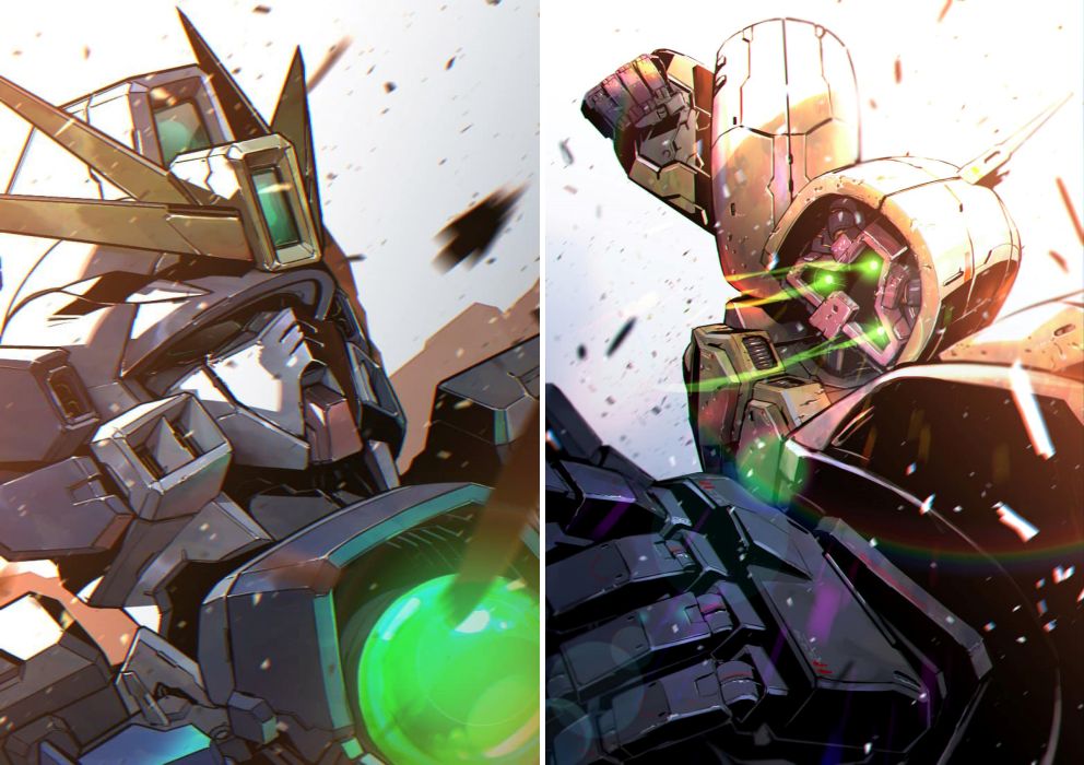 แฟนพันธุ์แท้วาดแฟนอาร์ต Gundam สุดอลัง 4 แฟนพันธุ์แท้วาดแฟนอาร์ต Gundam สุดอลัง