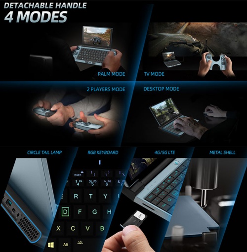 OneGx1 เครื่องเล่นเกมพกพาตัวใหม่น้ำหนักเพียง 690 กรัม 2 OneGx1 เครื่องเล่นเกมพกพาตัวใหม่น้ำหนักเพียง 690 กรัม