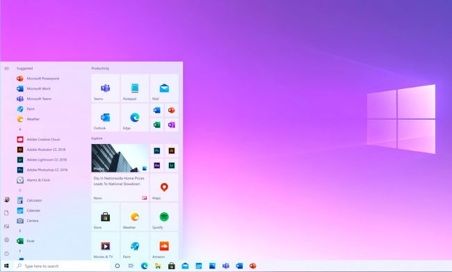 Microsoft เผยภาพการเปลี่ยนแปลงของ Start Menu ใน Windows 10