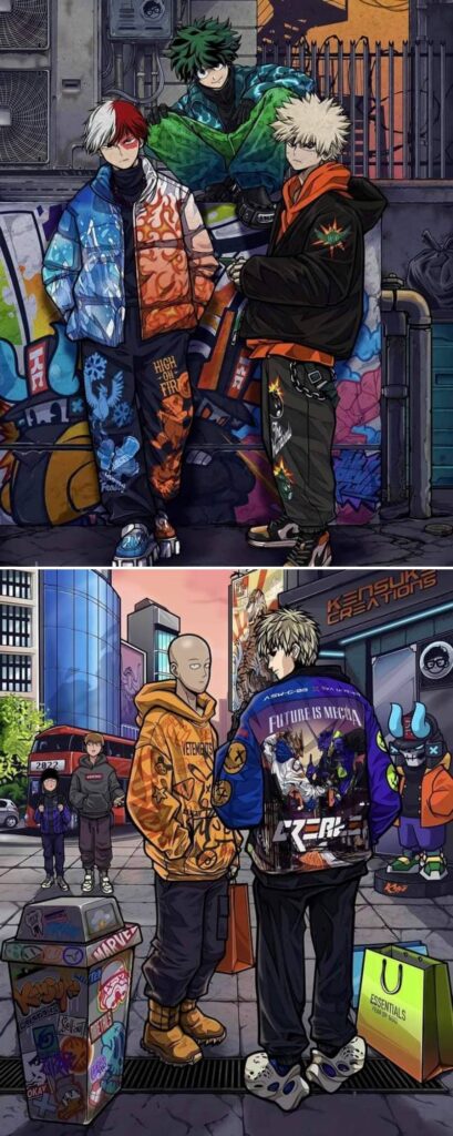 แฟนอาร์ตพาตัวละครจากการ์ตูน และเกมออกเที่ยวในชุดเด็กแนว 3 แฟนอาร์ตพาตัวละครจากการ์ตูน และเกมออกเที่ยวในชุดเด็กแนว