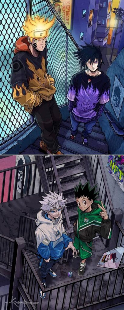 แฟนอาร์ตพาตัวละครจากการ์ตูน และเกมออกเที่ยวในชุดเด็กแนว 10 แฟนอาร์ตพาตัวละครจากการ์ตูน และเกมออกเที่ยวในชุดเด็กแนว