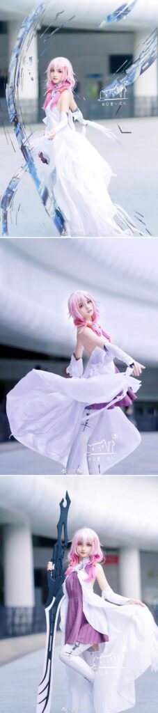กางปีกไปกับคอสเพลย์ Yuzuriha Inori จาก Guilty Crown 2 กางปีกไปกับคอสเพลย์ Yuzuriha Inori จาก Guilty Crown