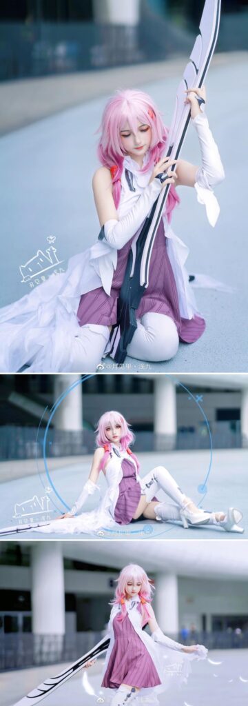 กางปีกไปกับคอสเพลย์ Yuzuriha Inori จาก Guilty Crown 4 กางปีกไปกับคอสเพลย์ Yuzuriha Inori จาก Guilty Crown