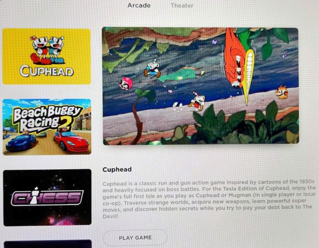 Tesla เตรียมขนเกมมาให้เล่นบนรถของตนอีกมากมาย 2 Tesla เตรียมขนเกมมาให้เล่นบนรถของตนอีกมากมาย