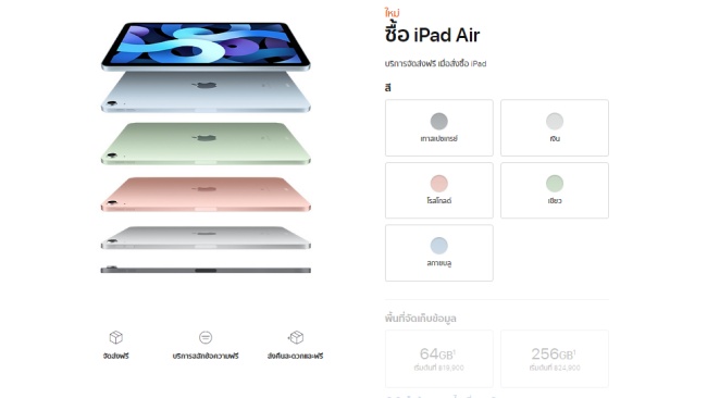เปิดตัว iPad Air 4 ยกเครื่องการออกแบบใหม่หมด 6 เปิดตัว iPad Air 4 ยกเครื่องการออกแบบใหม่หมด