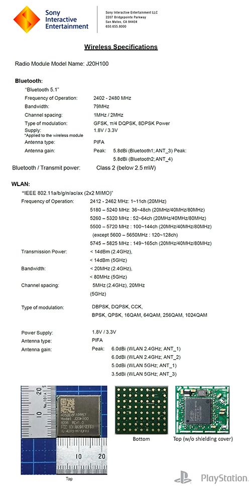 PS5 จะรองรับการใช้งาน Wi-Fi 6 และ Bluetooth 5.1 2 PS5 จะรองรับการใช้งาน Wi-Fi 6 และ Bluetooth 5.1