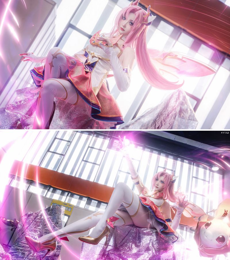 Guaxichan แปลงโฉมเป็น Star Guardian Kai'Sa จาก LoL สวยงามสุดอลัง 3 Guaxichan แปลงโฉมเป็น Star Guardian Kai'Sa จาก LoL สวยงามสุดอลัง