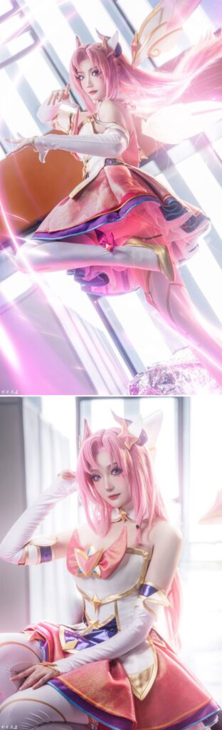 Guaxichan แปลงโฉมเป็น Star Guardian Kai'Sa จาก LoL สวยงามสุดอลัง 2 Guaxichan แปลงโฉมเป็น Star Guardian Kai'Sa จาก LoL สวยงามสุดอลัง