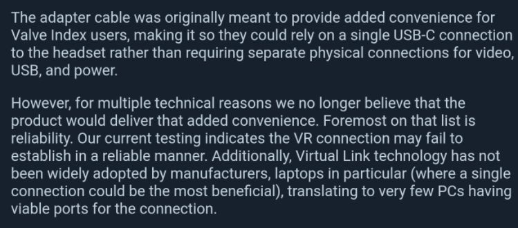 VirtualLink มาตรฐาน VR สำหรับพีซีอาจเดินทางมาถึงทางตัน 2 VirtualLink มาตรฐาน VR สำหรับพีซีอาจเดินทางมาถึงทางตัน