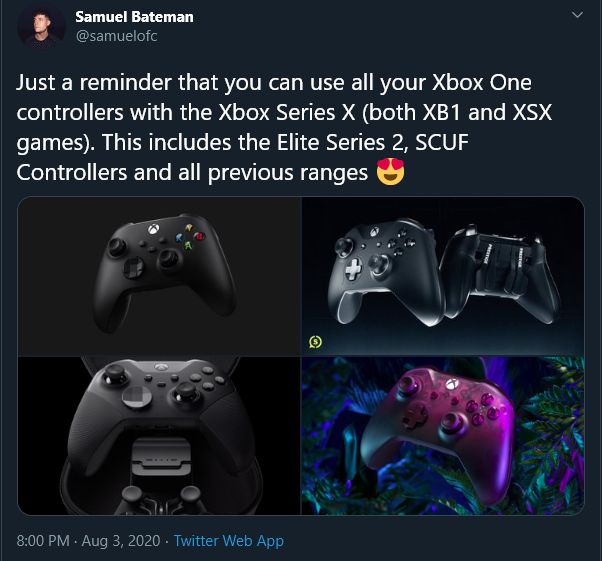 Microsoft เผยจอยจากเครื่องเก่าสามารถใช้งานบน XSX ได้ 2 Microsoft เผยจอยจากเครื่องเก่าสามารถใช้งานบน XSX ได้
