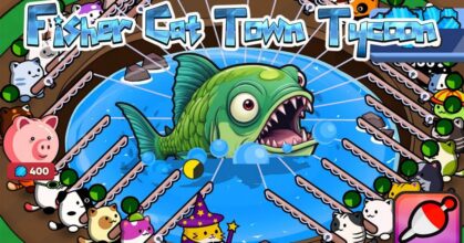 Fisher Cat Town Tycoon