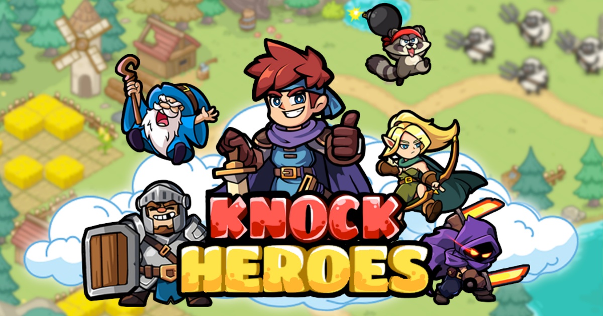 Knock Heroes เกมมือถือ RPG แอคชั่นสุดมันส์ บู๊ไว! ในโลกแฟนตาซี! 1 Knock Heroes