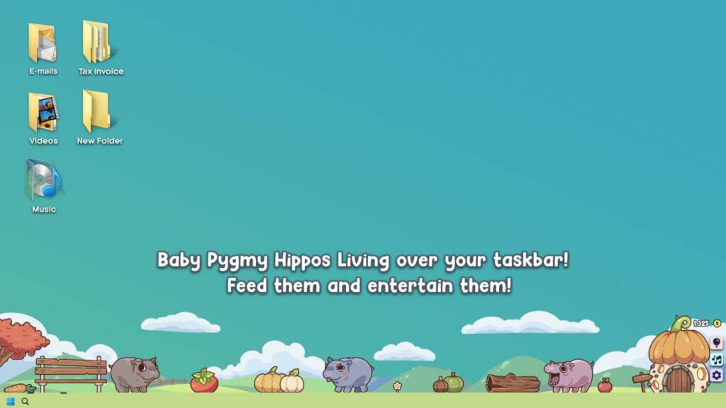 Baby Pygmy Hippo Zoo เลี้ยงฮิปโปแคระบนหน้าจอ PC กันเถอะ 2 Baby Pygmy Hippo Zoo เลี้ยงฮิปโปแคระบนหน้าจอ PC กันเถอะ