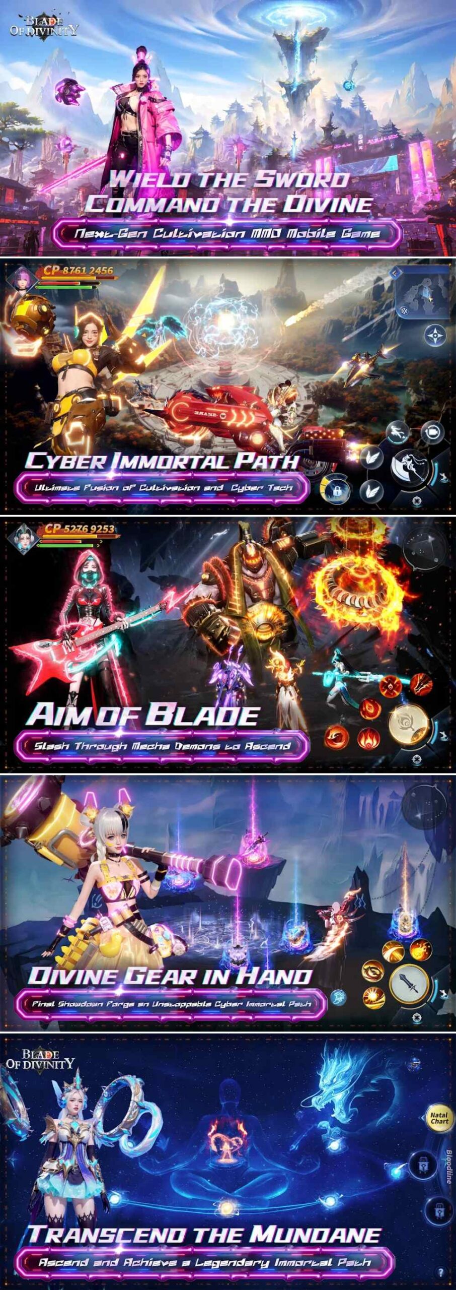 Blade of Divinity เปิดให้บริการบนสโตร์ต่างประเทศแล้ว 3 Blade of Divinity