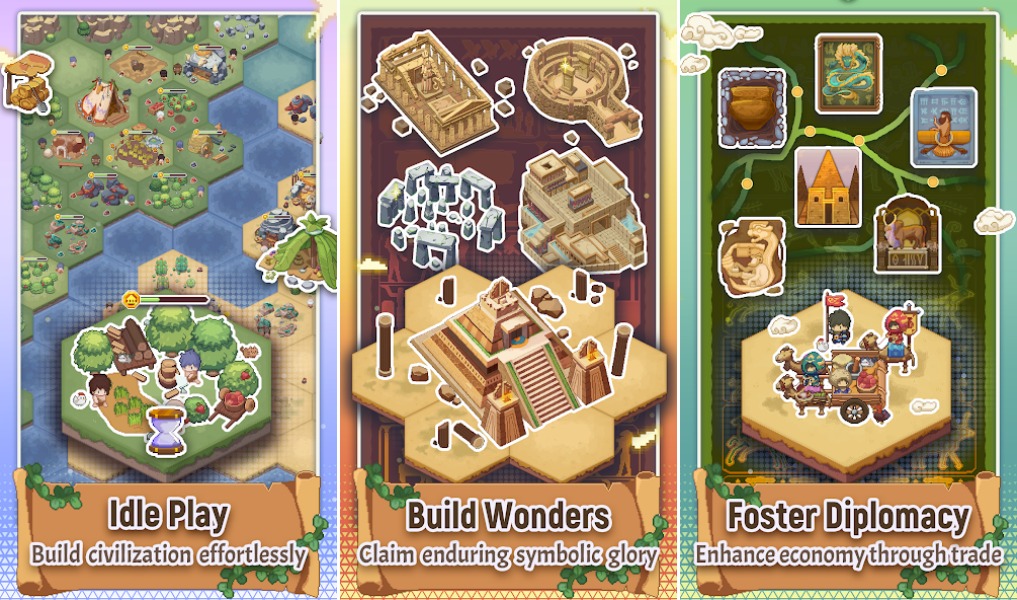 Pixel Civilization เปิดให้ลงทะเบียนล่วงหน้าบนสโตร์ไทยแล้ว 2 Pixel Civilization