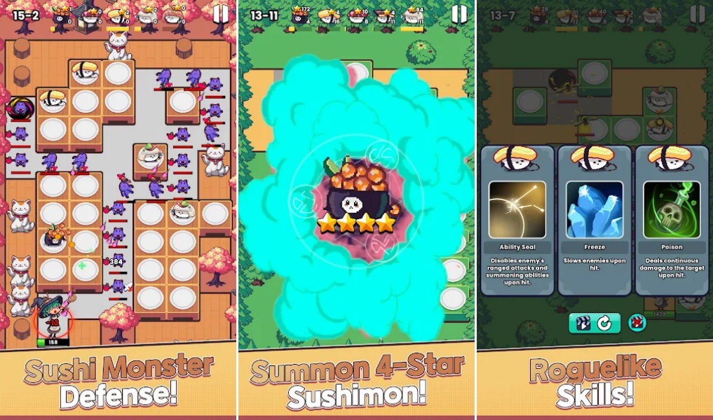 SushiMonster Defense
