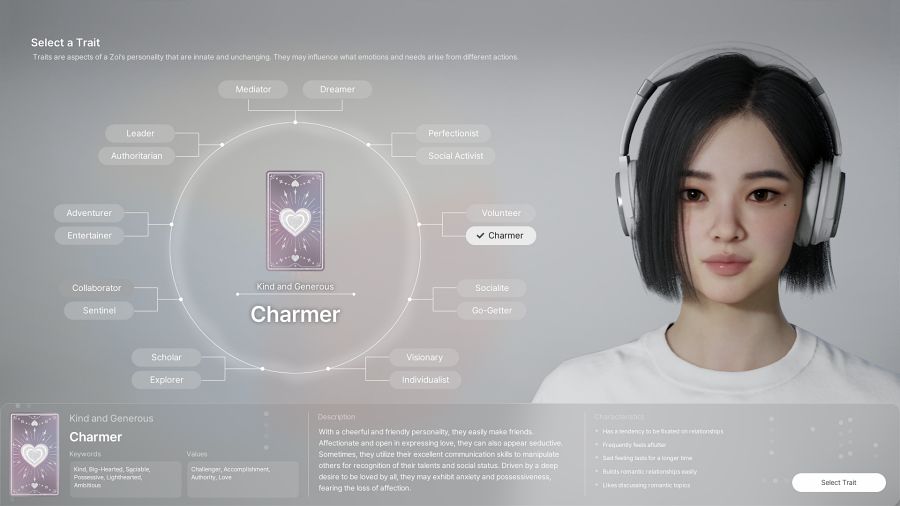 รวมข้อมูล Trait ในเกม inZOI 2 inZOI Traits Info