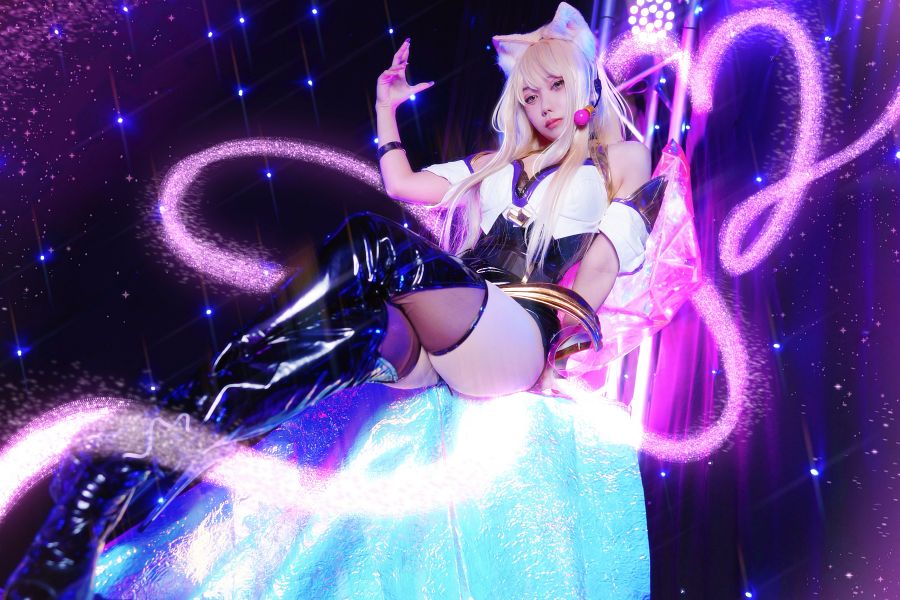 คุณไอย่าพาชมงานคอสเพลย์ Ahri จาก League of Legends 4 Ahri League of Legends Cosplay by Ai Ya