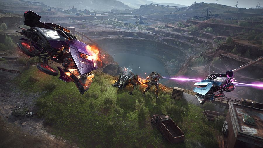 Steel Hunters เกมยิงหุ่นยนต์ Mech เล่นฟรีจากผู้สร้าง World of Tanks 6 Steel Hunters Announced