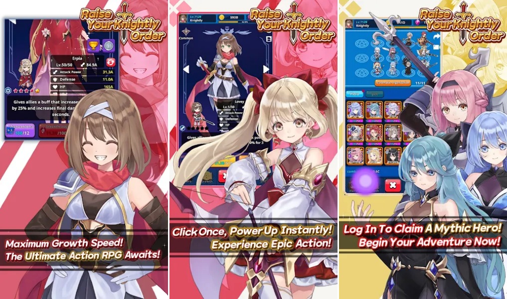 Raise Your Knightly Order เปิดให้บริการบนสโตร์ไทยแล้ว 3 Raise Your Knightly Order