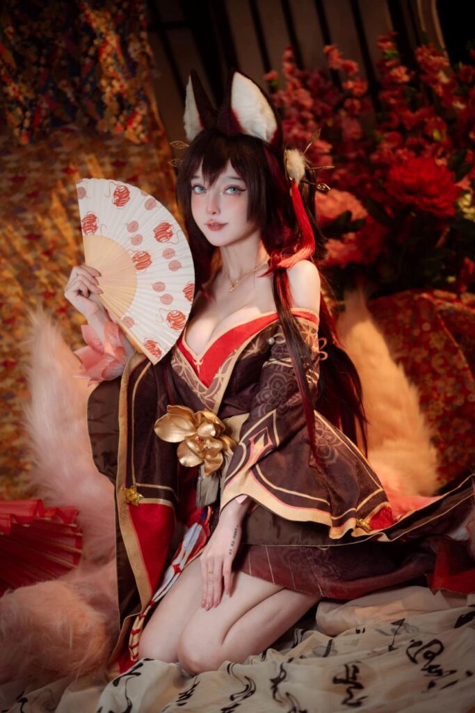 Le Josette โชว์คอสเพลย์ Fugue จาก Honkai: Star Rail 6 Fugue Honkai: Star Rail Cosplay by Le Josette