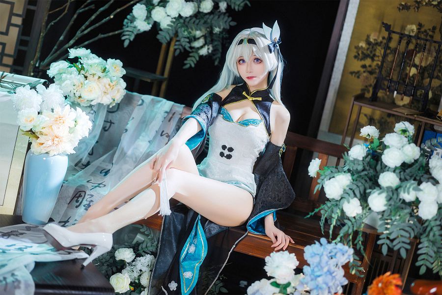 Tomoyo 酱 อวดความน่ารักในผลงานคอสเพลย์ Firefly จาก Honkai: Star Rail 3 Firefly Honkai: Star Rail Cosplay by Tomoyo