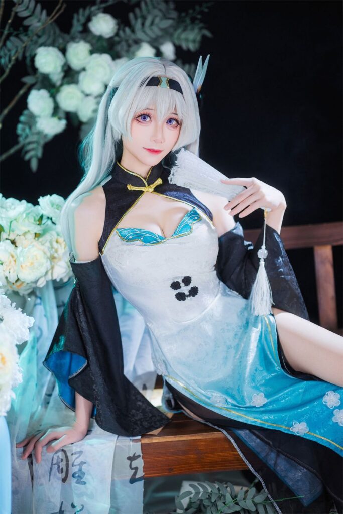 Tomoyo 酱 อวดความน่ารักในผลงานคอสเพลย์ Firefly จาก Honkai: Star Rail 4 Firefly Honkai: Star Rail Cosplay by Tomoyo