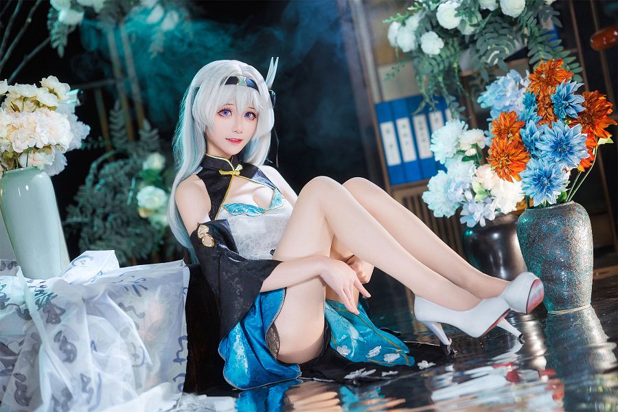 Tomoyo 酱 อวดความน่ารักในผลงานคอสเพลย์ Firefly จาก Honkai: Star Rail 7 Firefly Honkai: Star Rail Cosplay by Tomoyo