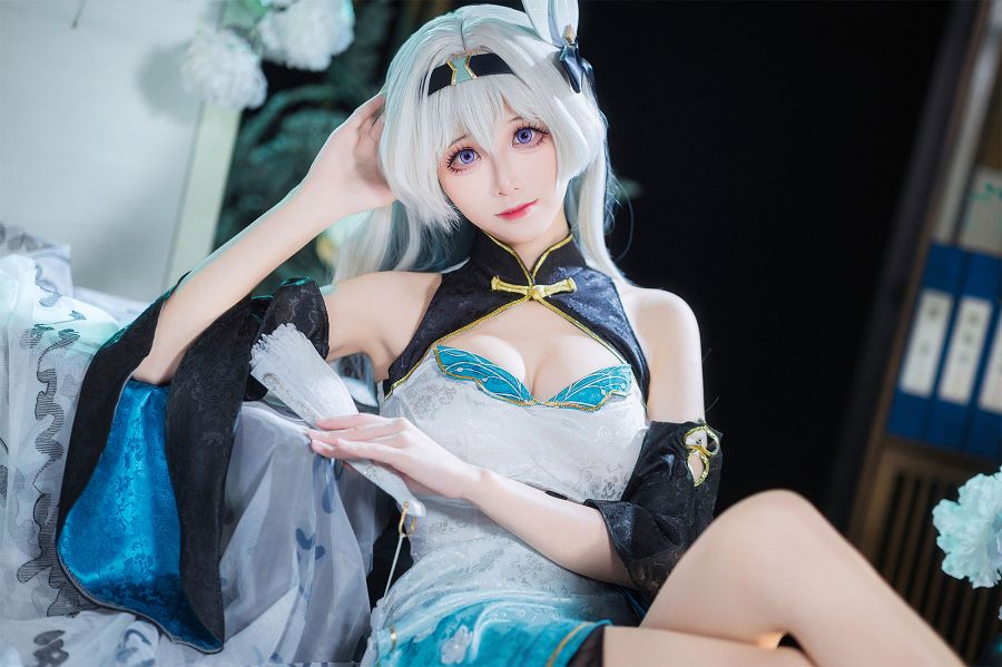 Tomoyo 酱 อวดความน่ารักในผลงานคอสเพลย์ Firefly จาก Honkai: Star Rail 8 Firefly Honkai: Star Rail Cosplay by Tomoyo