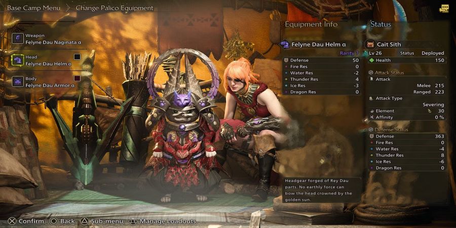 10 ชุดเกราะสุดแจ่มของ Palico ใน Monster Hunter Wilds 6 Monster Hunter Wilds Top Palico Armors