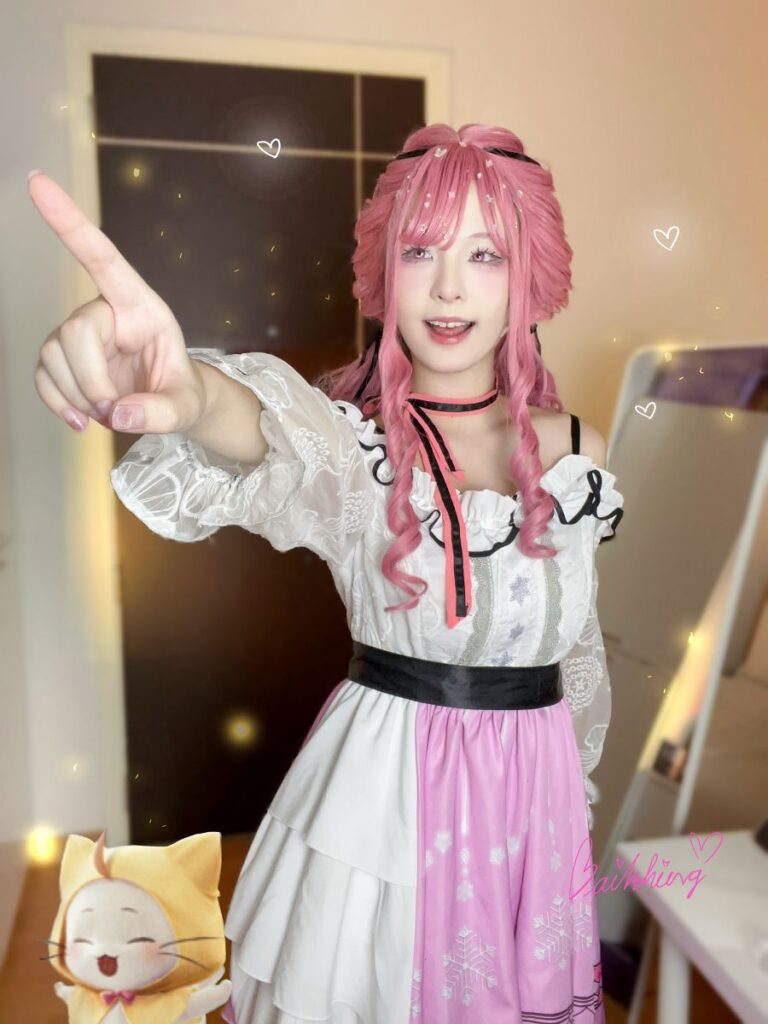 ใบขิงสาวไทยคอสเพลย์เป็น Nikki จาก Infinity Nikki ได้สวยงามสดใส 5 Nikki Infinity Nikki Cosplay by Baikhing