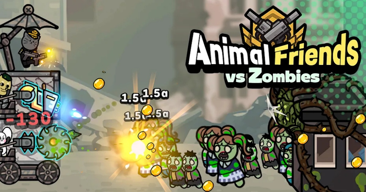 Animal Friends vs Zombies เปิดให้บริการบนสโตร์ไทยแล้ว 1 Animal Friends vs Zombies