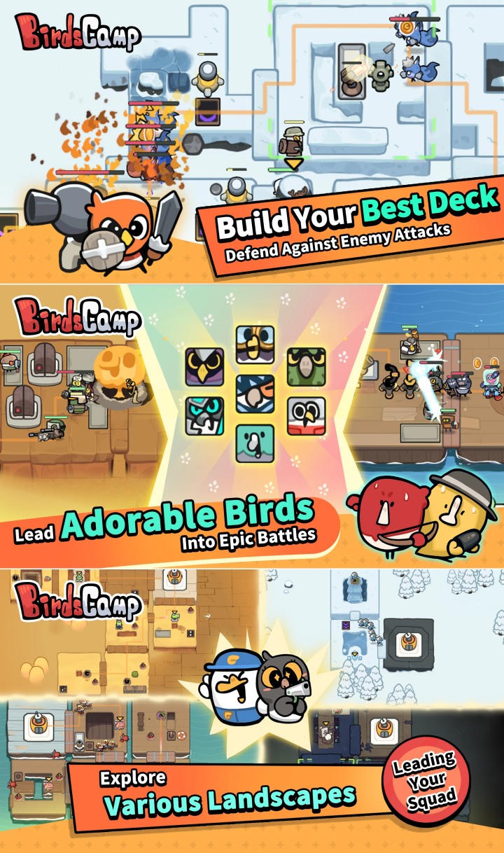Birds Camp เปิดให้ลงทะเบียนล่วงหน้าบนสโตร์ไทยแล้ว
