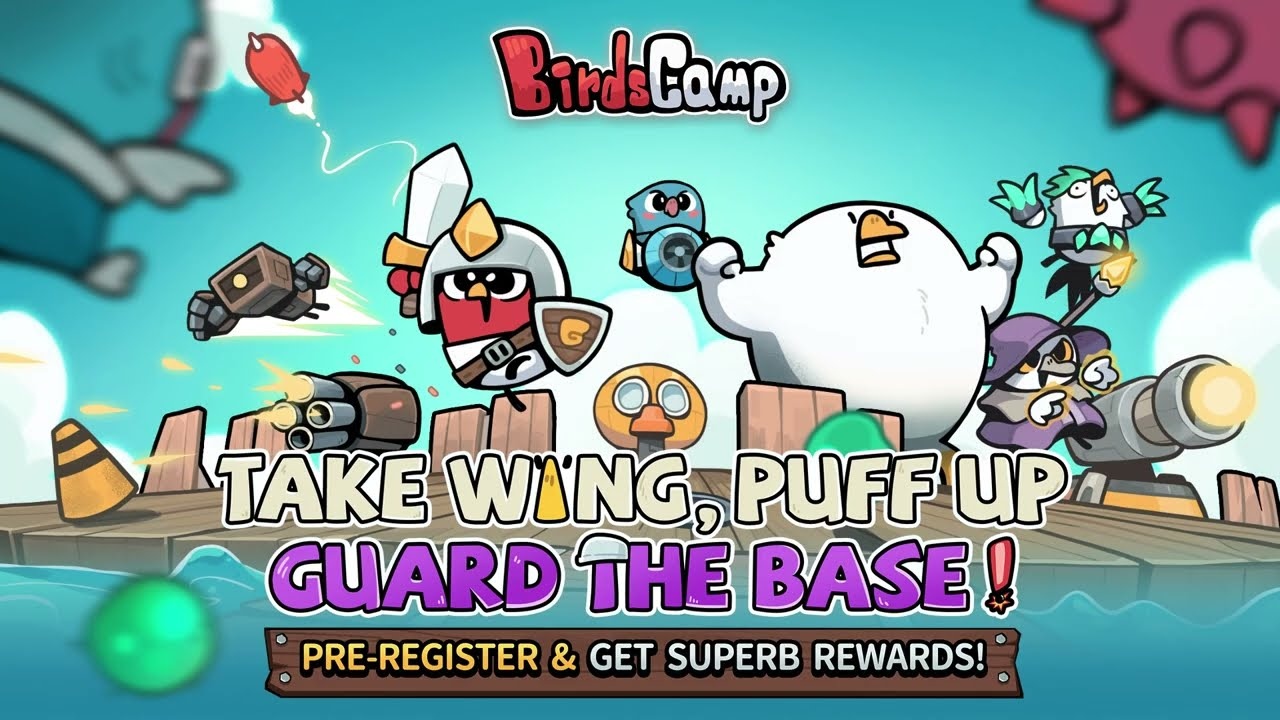 Birds Camp เปิดให้ลงทะเบียนล่วงหน้าบนสโตร์ไทยแล้ว